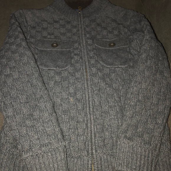 Grey Heavy Sweater - Picture 2 of 3